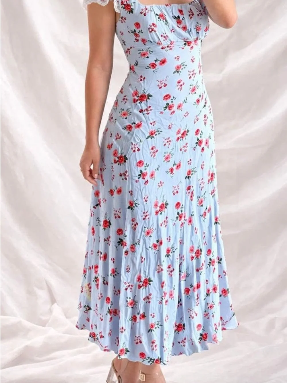 tadashi plus size cocktail dresses Shoji Women's Rovet Collar Dress - Red club dress Size:Custom Size (email or note us measurements) no matter her size Satin Navy Blue Dress